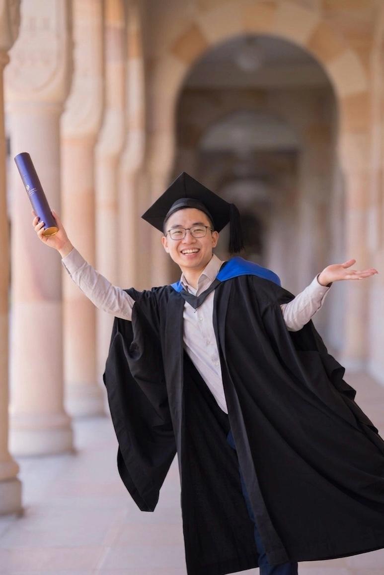 Graduation portrait
